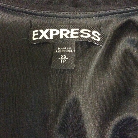 Express Women's Stripe Banded Mini Cocktail Dress - Picture 5 of 5